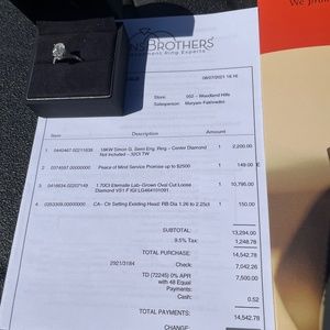 Brand-new engagement ring